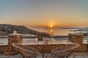 Sunset & Sea View Flat - 5 mins from Batsi Bay
